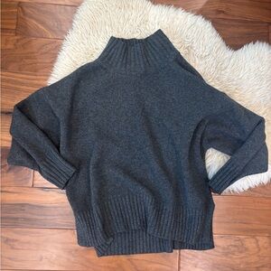 A New Day Gray Chunky Knit Turtleneck Sweater size  XXL